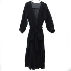 JOURNAL STANDARD ジャーナルスタンダード 長袖 ロングワンピース F ブラック レディース 古着