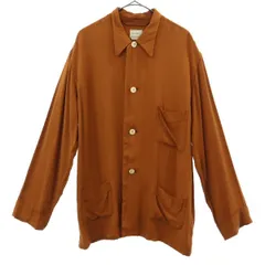 FILL THE BILL フィルザビル 日本製 長袖 シャツ 1 ブラウン レディース 古着