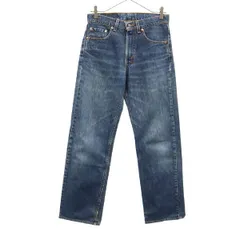 Levi's リーバイス 90s 519 USA製 ストレートデニムパンツ W29 ブルー オールド ヴィンテージ メンズ 古着