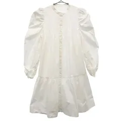 SNIDEL スナイデル 長袖 ワンピース 1 ホワイト SWFO211045 レディース 古着