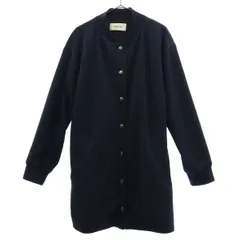 FRAY I.D フレイアイディー 日本製 ロング ジャケット 1 ネイビー レディース 古着