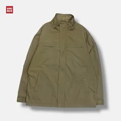 00s OLD UNIQLO ナイロンジャケット y2k ベージュ L
