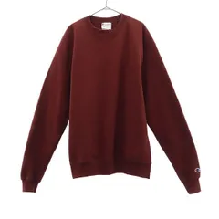 Champion チャンピオン ワッペン 長袖 トレーナー M ブラウン スウェット メンズ 古着