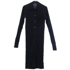 UNIQLO ユニクロ プラスジェイコラボ 長袖 ウール100％ カーディガン S ブラック #NAME? レディース 古着