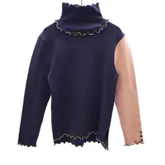 未使用 RRR TOKYO アールトウキョウ 切替 長袖 Tシャツ F レディース 古着