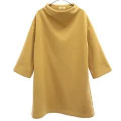 IENA イエナ 長袖 ボトルネック ワンピース 36 ブラウン チュニック レディース 古着