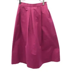 BEAUTY&YOUTH UNITED ARROWS ビューティアンドユースユナイテッドアローズ 日本製 ロング丈 タック ギャザースカート パープル レディース 古着