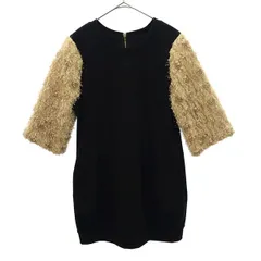 anana アナナ 切替 7分袖 膝丈ワンピース レディース 古着