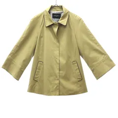 UNITED ARROWS ユナイテッドアローズ 7分袖 ステンカラー ジャケット 38 ベージュ 日本製 レディース 古着