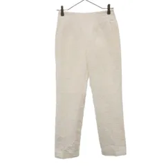 UNITED ARROWS ユナイテッドアローズ テーパードパンツ ホワイト レディース 古着