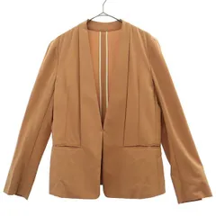 green label relaxing グリーンレーベルリラクシング ノーカラージャケット 38 ユナイテッドアローズ レディース 古着