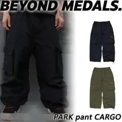 25-26 BEYOND MEDALS/ビヨンドメダルズ PARK pant CARGO 2L メンズ レディース 防水パンツ スノーボードウェア スノーウェアー 2026
