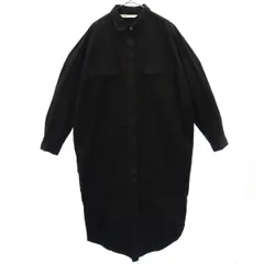 ZARA ザラ 長袖 ロングワンピース XS-S ブラック レディース 古着