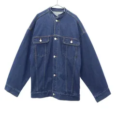 N.Natural Beauty Basic  エヌナチュラルビューティベーシック デニムジャケット M ネイビー ジージャン レディース 古着