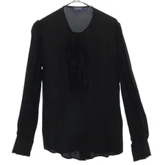 POLO RALPH LAUREN ポロラルフローレン 長袖 カットソー  ブラック レディース 古着