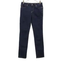 POLO RALPH LAUREN ポロラルフローレン ロゴ刺繍 デニムパンツ 14 ネイビー ジーパン キッズ 古着