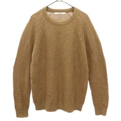 ジャーナルスタンダード レリューム 長袖 ウールブレンド セーター L ブラウン ニット レディース 古着