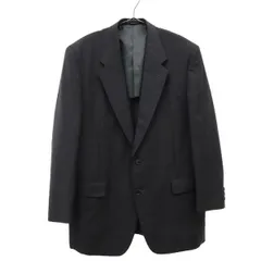 BARON'S バロンズ ウール100％ テーラードジャケット グレー メンズ 古着