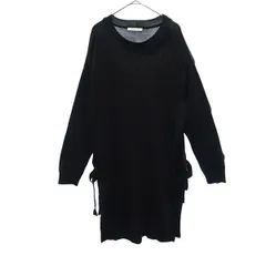 KHALITA ハリータ 長袖 ニット チュニック M ブラック レディース 古着