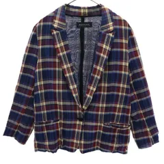 MACPHEE マカフィー 日本製 チェック コットンジャケット 36 トゥモローランド レディース 古着