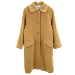 HENRI BENDEL ヘンリベンデル 日本製 長袖 ウール ステンカラーコート 6 ベージュ レディース 古着