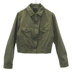 DIESEL ディーゼル ミリタリージャケット XS カーキ レディース 古着