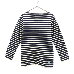 ORCIVAL オーシバル フランス製 ボーダー 長袖 Tシャツ バスクシャツ ロゴワッペン レディース 古着