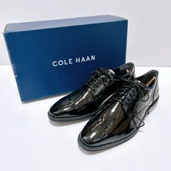 美品　COLE HAAN コールハーン　エナメルシューズ　ドレスシューズ　メンズ　シューズ　26.5cm 試し履きのみ　管理番号KKVTRRA223
