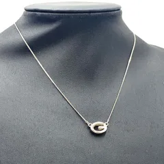 GIVENCHY ジバンシー　ジバンシィ　ネックレス　チョーカー　ロゴ　チャーム　シルバー