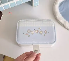 携帯用 ジュエリーボックス 収納ケース アクセサリー入れ