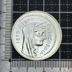 イタリア 1970年 1000リラ 銀貨 - メルカリ