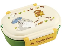 4973307649523 Skater（スケーター） となりのトトロ 抗菌ふわっとフタタイトランチBOX ネコバス