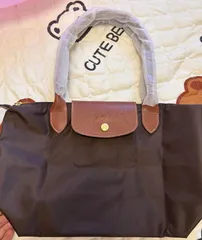 バッグ LONGCHAMP トートバッグ エボニーブラウン