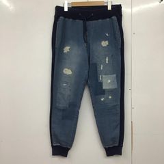 新品Mサイズ デニムプリントスイムパンツ ウノピゥウノウグァーレトレ