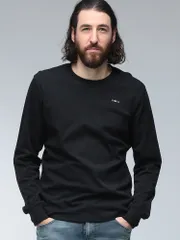 メタルミニロゴ クルーネック 長袖 Tシャツ ブランド メンズ 男性 トップス Tシャツ DIESEL (ディーゼル)