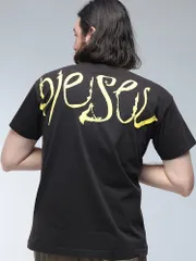 バックデザイン クルーネック 半袖 Tシャツ ブランド メンズ 男性 トップス Tシャツ DIESEL (ディーゼル)