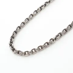 クロムハーツ CHROME HEARTS ネックレス PAPER CHAIN 18 ペーパーチェーン 18インチ シルバー925 チェーン ユニセックス Used Aのサムネイル