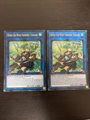 kw3 84  蒼翠の風霊使いウィン 2枚 英語版 ウルトラレア RA03 遊戯王