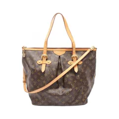 ルイ・ヴィトン LOUIS VUITTON ショルダーバッグ パレルモGM M40146 PVCコーティングキャンバス レザー パレルモGM レディース Used B