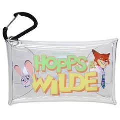 【メール便】ズートピア2 ミニポーチ クリアマルチケースS ニック＆ジュディ 2Dアートシリーズ ディズニー マリモクラフト 小物入れ キャラクター グッズ 