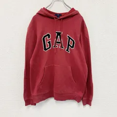 古着 used　GAP　ギャップ　スウェットパーカー/フーディー　赤　レッド　Sサイズ