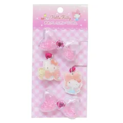 【メール便】ハローキティ ヘアアクセ おめかしリボンヘアゴム サンリオ 女の子 キャラクター グッズ 