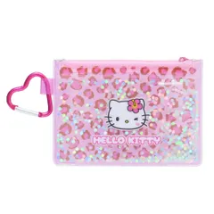 【メール便】ハローキティ ミニポーチ キラキラポーチ Y2K サンリオ ティーズファクトリー 小物入れ キャラクター グッズ 