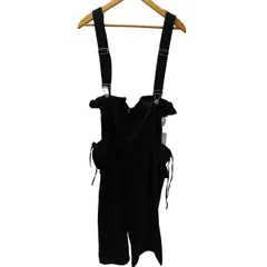 ローリーズファーム LOWRYS FARM ウエストフリルリボンサロペ レディース FREE 