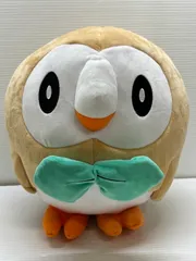 【中古品】 ポケットモンスター モクロー 等身大 ぬいぐるみ ポケモン 【052-251225-em-03-min】