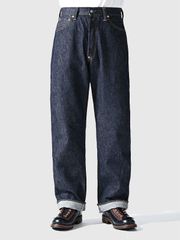 TMT PAC-MAN デニム パンツ メンズ レディ―ス TYPE 501XX セルビッチ