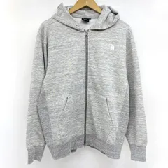 THE NORTH FACE ノースフェイス Square Logo Full Zip スクエアロゴフルジップフーディ パーカー NT12335 Lサイズ ※中古