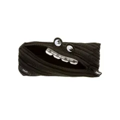 ☆ ゴージモンスター.ブラック ☆ ジップイット zipit ペンケース 筆箱 ジップイット zipit モンスターペンケース ペンケース ペンポーチ ペン入れ 筆入れ ポーチ 大きめ 小物入れ おしゃれ 高校生 かわいい 大容量 女子 男子 女の子 男の子