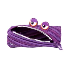 ☆ ワイルディングス.パープル ☆ ジップイット zipit ペンケース 筆箱 ジップイット zipit モンスターペンケース ペンケース ペンポーチ ペン入れ 筆入れ ポーチ 大きめ 小物入れ おしゃれ 高校生 かわいい 大容量 女子 男子 女の子 男の子