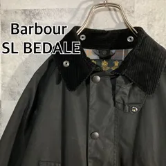 英国製 Barbour バブアー オイルドジャケット SL BEDALE スリムライン ビデイル ブラック 36